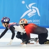 또 린샤오쥔에 당한 박지원, 반칙 판정에 아쉬움…쇼트트랙 남자 5000m 계주 메달 불발