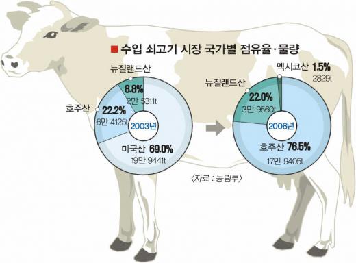 [경제현장 읽기] 美産 ‘재상륙’… 쇠고기시장 ‘전운’