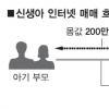 생후 3일만에 두번 팔린 신생아