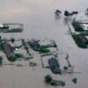 600㎜ 폭우로 압록강 범람… 신의주 대홍수
