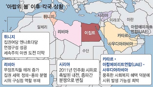 [위클리 포커스] 이집트 사태 ‘아랍의 봄’과 다른 점은