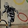 런던 올림픽 벽화, 소치 올림픽 개막식 사고 예견?