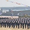 [서울포토] 제주 민군복합항 준공식에 모인 해군들