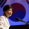 [서울포토] ‘국군 및 UN군 참전유공자 위로연’서 인사말 하는 박대통령