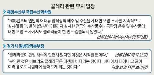 “이번엔 고둥?” 콜레라 감염원인 대혼란