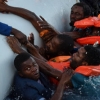 [포토]리비아 연안 지중해에서 난민선 2척 전복…239명 사망