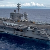 美 항공모함 칼빈슨호 괌 도착…한미연합훈련 참가 예상