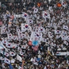 [서울포토] 朴대통령 탄핵 반대 집회 ‘태극기 행렬’