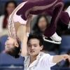 [포토] 세계선수권 출전한 ‘北 피겨스케이팅 페어’의 연기