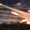 K9 자주포·전투기 불 뿜자 ‘미사일기지’ 초토화