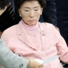 ‘YS 부인’ 손명순 여사, 상도동서 휠체어 타고 투표
