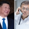 문재인·시진핑 전화 통화…“빠른 시일 내 만나길 기대”