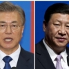 문재인, 시진핑과 첫 통화 “사드·북핵 특사단 곧 중국에 파견”