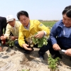 김병원 농협중앙회장, 충남 가뭄 농가 방문