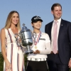 [포토] ‘LPGA US여자오픈’ 우승 박성현, 에릭 트럼프 부부와 기념샷