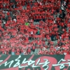 서울월드컵경기장 ‘6만 붉은 물결’…한국 vs 이란, 관중들로 가득 차