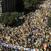 카탈루냐 독립 국민투표 앞두고 100만여명 시위