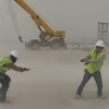 [별별영상] 텍사스 유전 지대에 불어온 강력한 모래폭풍
