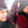 [서울포토] 밝은 표정의 북한 예술단원들