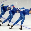 ‘완벽한 팀워크’ 남자 팀추월 은빛질주…소치 이어 2연속 메달