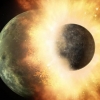 [우주를 보다] 지구와 화성만 한 행성의 충돌, 그 찌꺼기가 달?