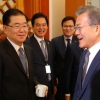 文대통령·트뤼도 총리 “북핵·美 철강 관세 문제 협력”