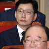 [포토] ‘영장 기각’ 김경수, 김대중 전 대통령 서거 9주기 추도식 참석