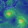 그래픽으로 본 태풍 ‘솔릭’과 ‘시마론’…한반도 향해 북진 중