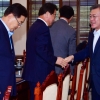 [서울포토] ‘대북특사 파견 하루 앞둔’ 외교·안보 장관회의