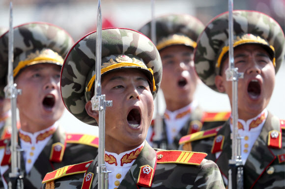 Pyongyang military parade marks 70th anniversary of foundation of North Korea