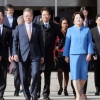 [서울포토] 아세안·APEC 정상회의 참석위해 떠나는 문재인 대통령