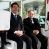 자율주행차 탄 北리종혁 “시속 몇㎞로 달리나” 질문 세례