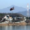 산불 끄던 헬기, 한강에 추락…1명 사망·2명 부상