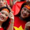 [포토] ‘8강 가자!’…열띤 응원 펼치는 베트남 축구팬
