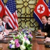 [속보] 북미 2차 정상회담 앞당겨 종료…김정은·트럼프 합의없이 회담장 떠나