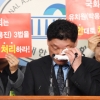 [서울포토] ‘유치원 3법’ 통과 촉구 눈물의 기자회견
