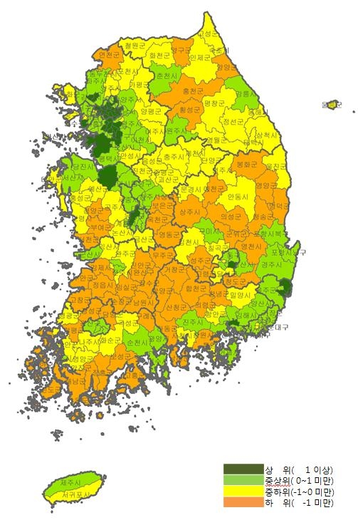 우리나라에서 ‘일자리 질’ 가장 좋은 곳은 어디일까