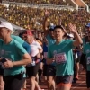 [사진들] 평양 국제마라톤에 950명 서양 사람 참여, 트위터 중계도