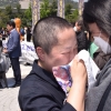 가습기 살균제 피해자들 청와대 앞서 ‘삭발’ 항의