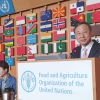 [서울포토] KT 황창규 회장, 유엔식량농업기구(FAO) 기조연설