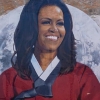 ‘한복 입은 미셸 오바마’ 美시카고 벽화로 등장