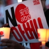 “NO아베!” 청소년 1천명 선언…日규탄 촛불 든 1만여 시민들