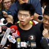 홍콩 ‘반송환법‘ 시위 주도 조슈아 웡 경찰에 전격 체포돼