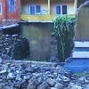 [포토] 주택 담벼락 ‘와르르’… 북한도 태풍 ‘링링’ 피해