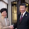 시진핑, 캐리 람과 첫 회동…홍콩 시위 본격 개입?