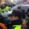 부산 태극기집회에 차량 돌진 7명 부상…우리공화당 “테러 명백”