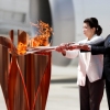 올림픽 성화, 우여곡절 끝에 일본 안착