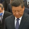 중국 양회, 코로나 희생자 애도 속 개막…마스크 안 쓴 시진핑