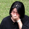 [포토] 정의연 쉼터 소장 죽음에 눈물 흘리는 윤미향 의원