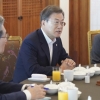 박지원 “문대통령 ‘북한 실망’ 발언 못 들어…대화 강조”